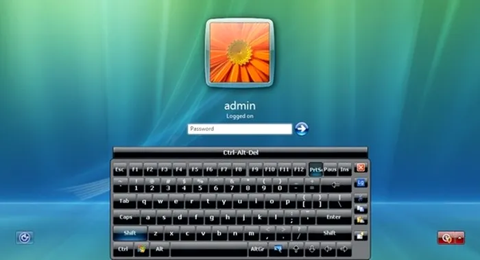 windows virtual keyboard windows 7