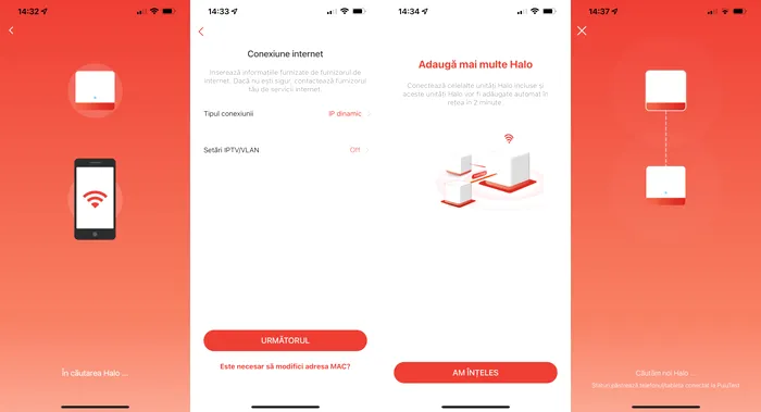 2 Halo configurare initiala