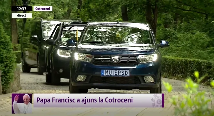 Papa Francisc Romania glume