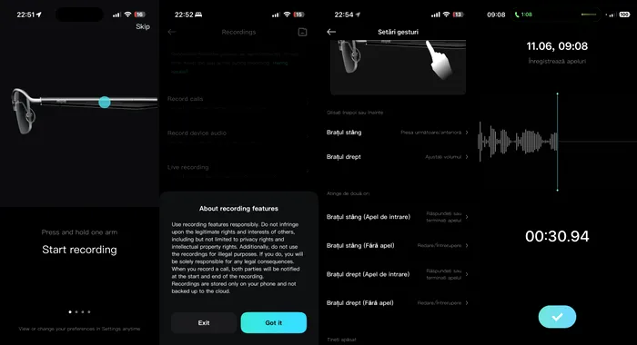 O parte din funcționalitatea Xiaomi Mijia Smart Audio Glasses