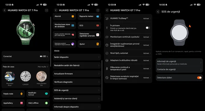 O parte dintre funcțiile ascunse în HUAWEI Health pe iPhone sau Android