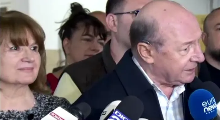 Traian Basescu a venit la vot