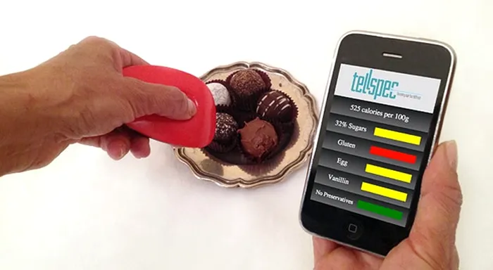 tellspec detector mancare ios iPhone