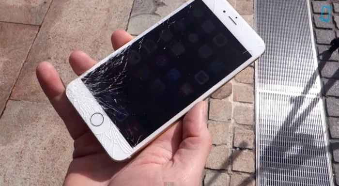 Apple iphone 6 drop test