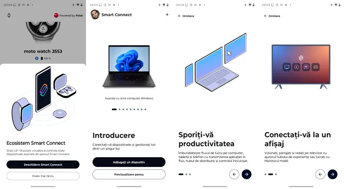 Smart Connect te ajută să fii mai eficient în interacțiunea dintre dispozitivele tale Motorola și nu numai / foto: captură Playtech