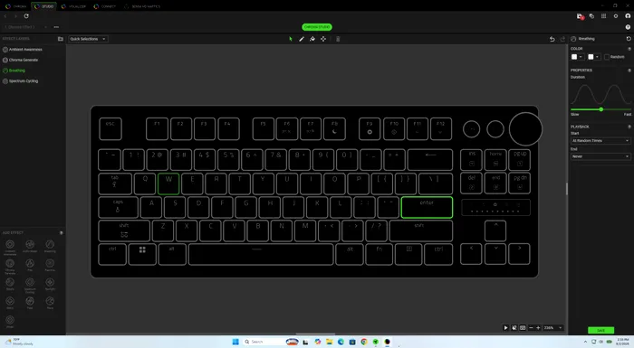 Dacă vrei să transformi tastatura într-un pom de Crăciun, Chroma Studio este soluția
