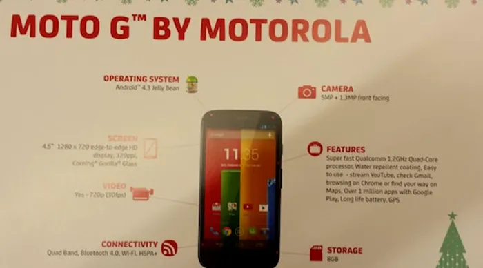 motorola moto x moto g-specifications