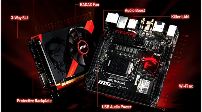 MSI mini ITX Gaming Kit