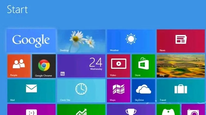 Google in Windows 8 