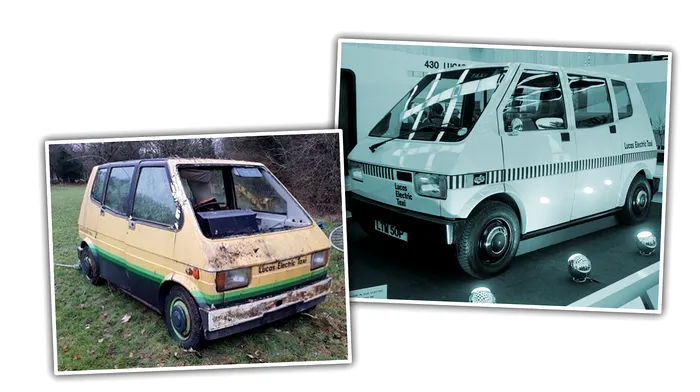 taxi electric din anii 70