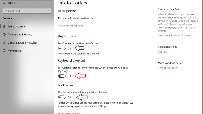 Cum dezactivezi cortana