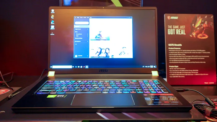 MSI laptopuri CES 2019-4
