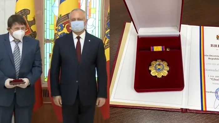 Președintele Republicii Moldova, ”Gloria Muncii”
