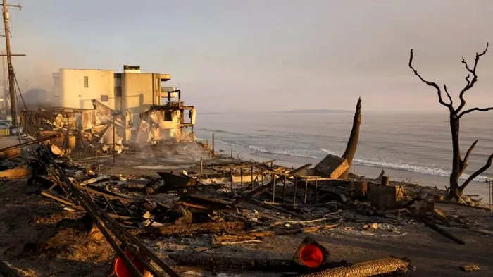 Singura casă care nu a ars din cauza incendiilor din Los Angeles