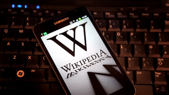 Wikipedia SMS smartphone