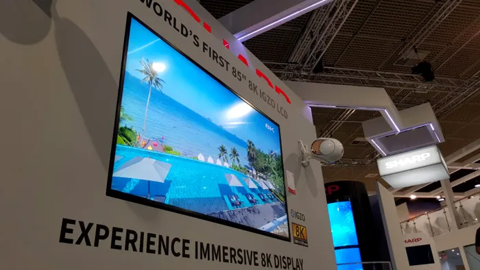 sharp televizor igzo lcd 8k