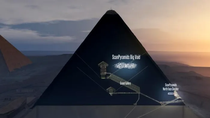 Piramida Giza Descoperire