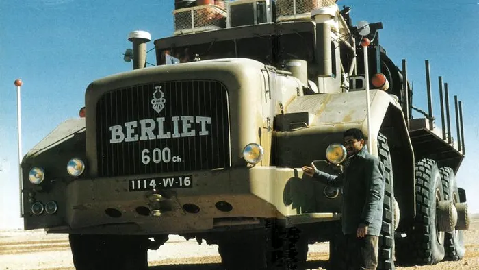 cel mai mare camion din lume berliet t100