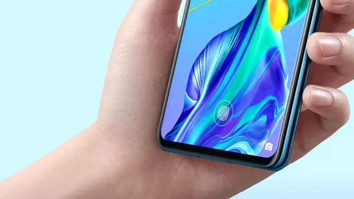 Huawei P30 scanner amprenta