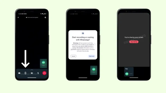 Whatsapp screen sharing optiune noua pe aplicatie