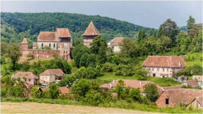 Satul Richiș din județul Sibiu