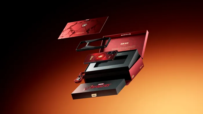 POCO X7 Pro - Iron Man Edition / pachetul complet