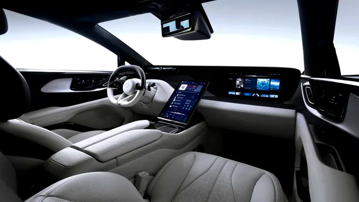 Interiorul de la Faraday Future FF 91