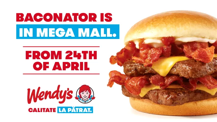 Wendy's® se deschide în Mega Mall București pe 24 aprilie 
