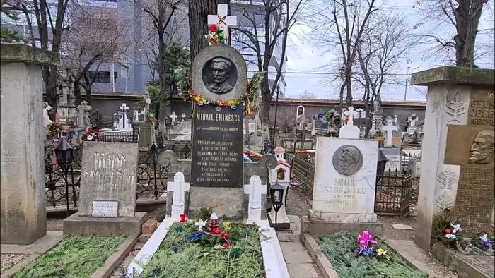 Mormântul lui Mihai Eminescu, Cimitirul Bellu