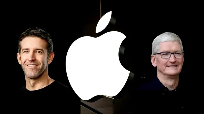 Tim Cook si Joh Ternus