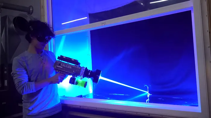 Mitul laserului cu care se lăudau comuniștii este mai mult un joc pentru copii