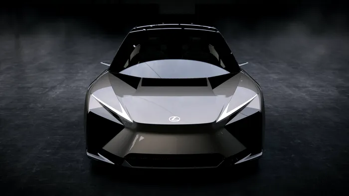 Lexus IS EV din față