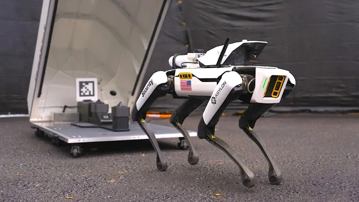 Unde se încarcă robotul