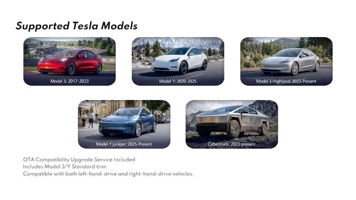 Compatibilitate Tesla