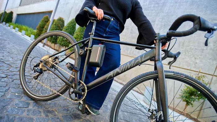 Cum arată o bicicletă normală transformată în electrică