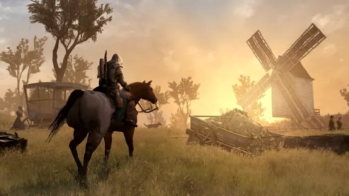 Assassin's Creed III horse riding