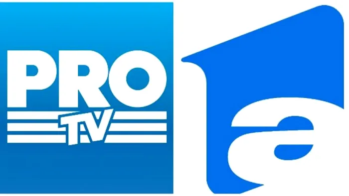 Siglele posturilor de televiziune Antena 1 și Pro TV.