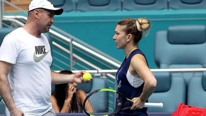 Simona Halep și antrenorul ei