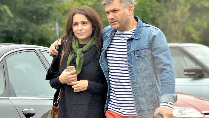 Mircea Radu si Raluca Olaru, sotia sa