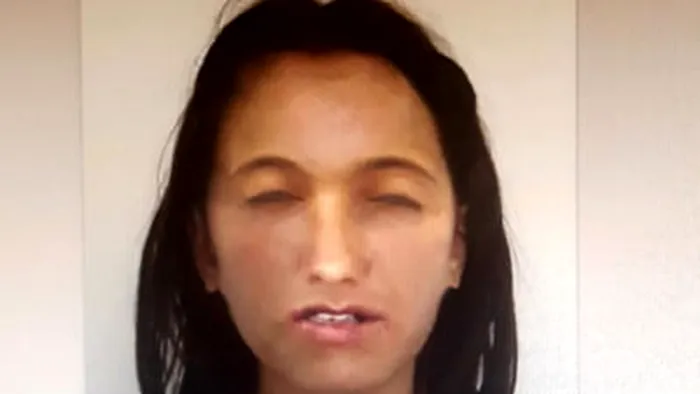 Portretul robot al fetei găsite într-o valiză pe un câmp din apropierea localității Ghimpați