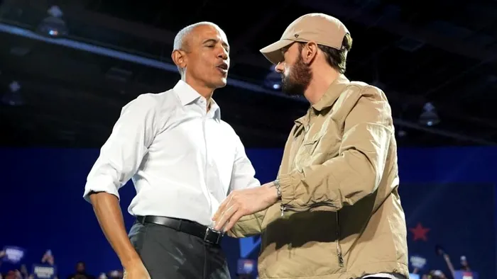 Barack Obama, cel mai mare fan Eminem. Fostul președinte a cântat piesa legendarului artist, clipul e viral