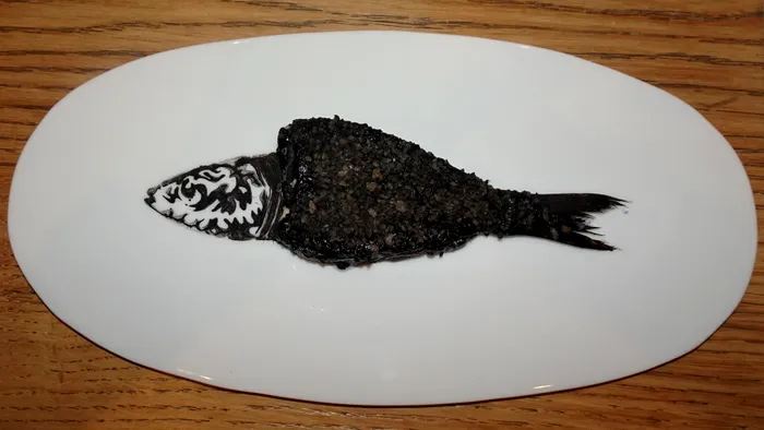 Gyotaku - preparat semnătură la Tokuyoshi
