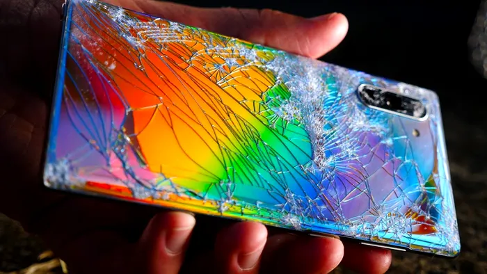 Galaxy Note 10 ecran spart