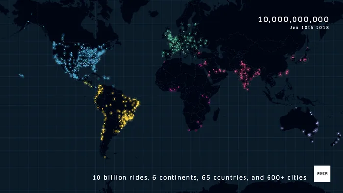 Date Uber 10 miliarde curse
