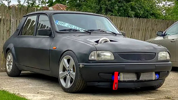 Dacia modificata tractiune spate motor BMW (3)