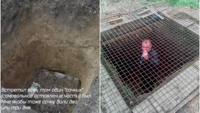 Temnițele în care sunt închiși soldații ruși indisciplinați