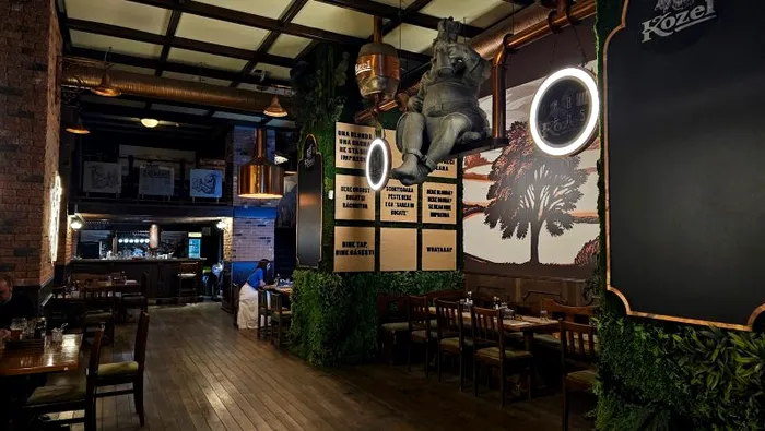 Berăria in prezent Gambrinus - interior