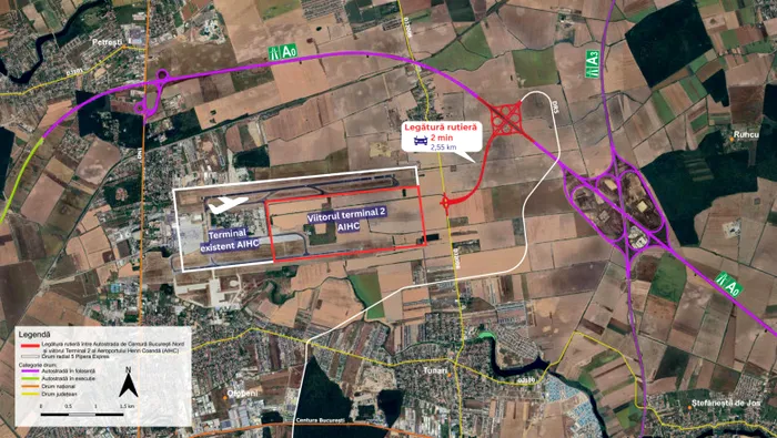 Pe unde va trece autostrada spre Aeroportul Otopeni 5
