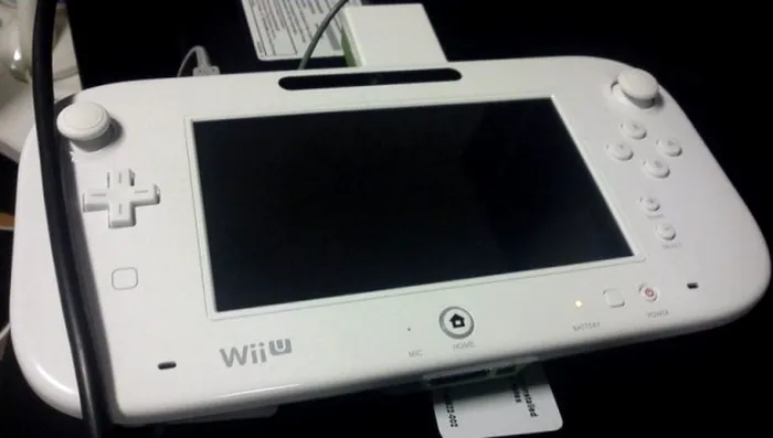 new nintendo wii u controller front