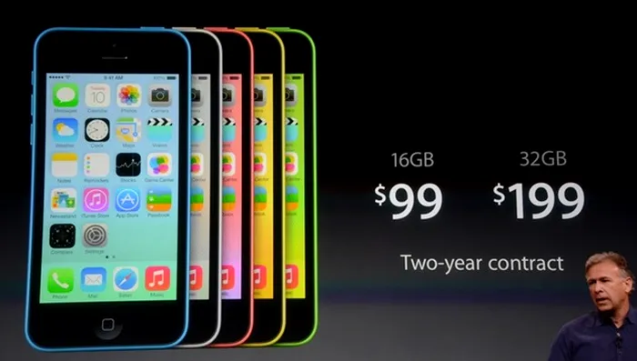 Apple Keynote iPhone 5C iPhone 5S 19